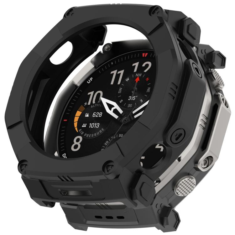 Custodia protettiva per orologio Hollow Armor in TPU a copertura parziale, For Amazfit T-Rex Ultra 2