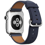 Cinturino in pelle con bottone per Apple Watch 42mm