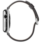 Cinturino in pelle con bottone per Apple Watch 42mm
