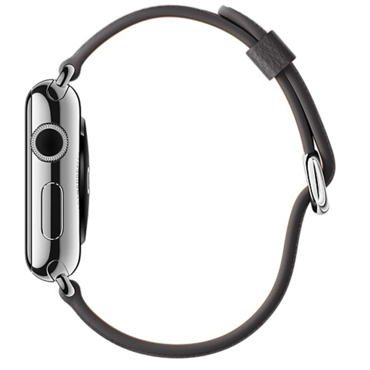 Cinturino in pelle con bottone per Apple Watch 42mm