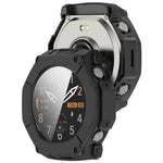 Pellicola in vetro temperato integrata nella custodia protettiva per orologio in PC, For Amazfit T-Rex Ultra 2