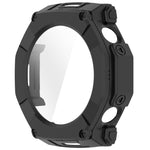Pellicola in vetro temperato integrata nella custodia protettiva per orologio in PC, For Amazfit T-Rex Ultra 2