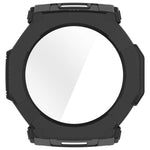 Pellicola in vetro temperato integrata nella custodia protettiva per orologio in PC, For Amazfit T-Rex Ultra 2