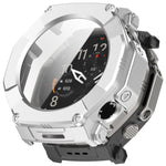 Pellicola in vetro temperato integrata nella custodia protettiva per orologio in PC, For Amazfit T-Rex Ultra 2