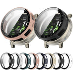 Custodia protettiva per orologio in PC con pellicola temperata integrata e scala graduata., For Amazfit Active 3 Premium