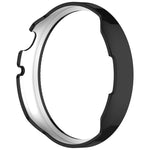 Custodia protettiva per orologio in policarbonato cavo con mezza copertura e fila singola di diamanti., For Honor Watch Fit Vitaly, For Honor Watch GS 5 / Watch Fit Elegant