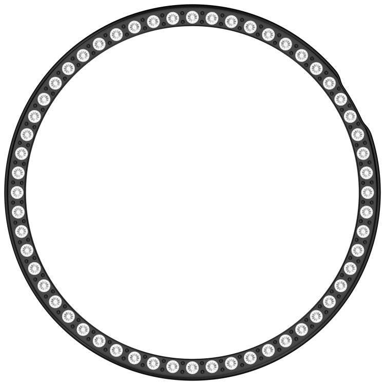 Custodia protettiva per orologio in policarbonato cavo con mezza copertura e fila singola di diamanti., For Honor Watch Fit Vitaly, For Honor Watch GS 5 / Watch Fit Elegant