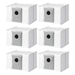 JUNSUNMAY 6 sacchetti per la polvere per Ecovacs Deebot X8 Pro Omni / T50 Pro Omni / T50 Max Pro Omni / T80 Omni / X9 Pro Omni