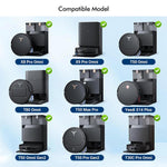 JUNSUNMAY 6 sacchetti per la polvere per Ecovacs Deebot X8 Pro Omni / T50 Pro Omni / T50 Max Pro Omni / T80 Omni / X9 Pro Omni