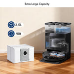 JUNSUNMAY 6 sacchetti per la polvere per Ecovacs Deebot X8 Pro Omni / T50 Pro Omni / T50 Max Pro Omni / T80 Omni / X9 Pro Omni