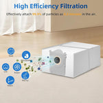 JUNSUNMAY 6 sacchetti per la polvere per Ecovacs Deebot X8 Pro Omni / T50 Pro Omni / T50 Max Pro Omni / T80 Omni / X9 Pro Omni