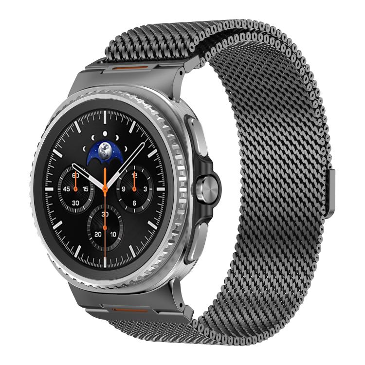 Cinturino magnetico a maglia milanese spessa e vivace per orologio, For Samsung Galaxy Watch8 / Watch8 Classic