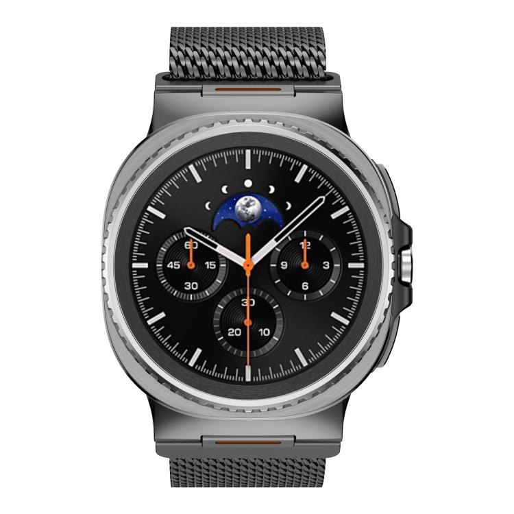 Cinturino magnetico a maglia milanese spessa e vivace per orologio, For Samsung Galaxy Watch8 / Watch8 Classic