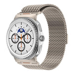 Cinturino magnetico a maglia milanese spessa e vivace per orologio, For Samsung Galaxy Watch8 / Watch8 Classic