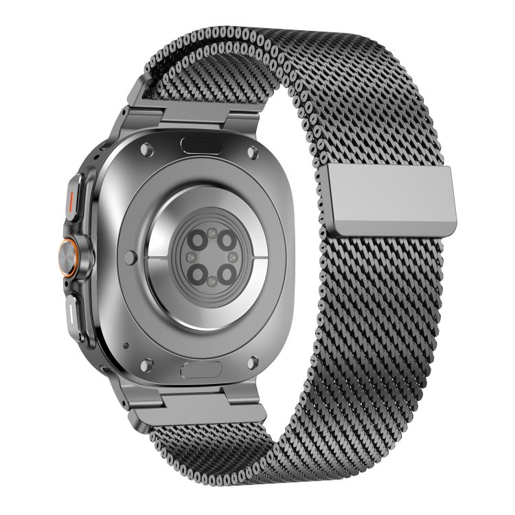 Cinturino magnetico a maglia milanese spessa e vivace per orologio, For Samsung Galaxy Watch Ultra 2025 / Ultra 47mm