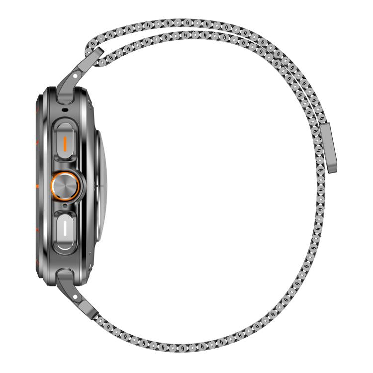 Cinturino magnetico a maglia milanese spessa e vivace per orologio, For Samsung Galaxy Watch Ultra 2025 / Ultra 47mm