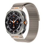 Cinturino magnetico a maglia milanese spessa e vivace per orologio, For Samsung Galaxy Watch Ultra 2025 / Ultra 47mm