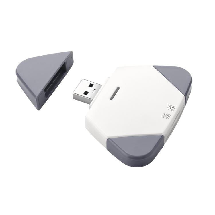 The magnetic SD/TF 3.0 card reader is compatible with  phones,drones,cameras,and computers