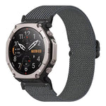 Cinturino per orologio in nylon elastico da 26 mm con chiusura a farfalla scorrevole., For Amazfit T-Rex Ultra 2