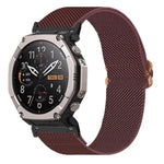 Cinturino per orologio in nylon elastico da 26 mm con chiusura a farfalla scorrevole., For Amazfit T-Rex Ultra 2