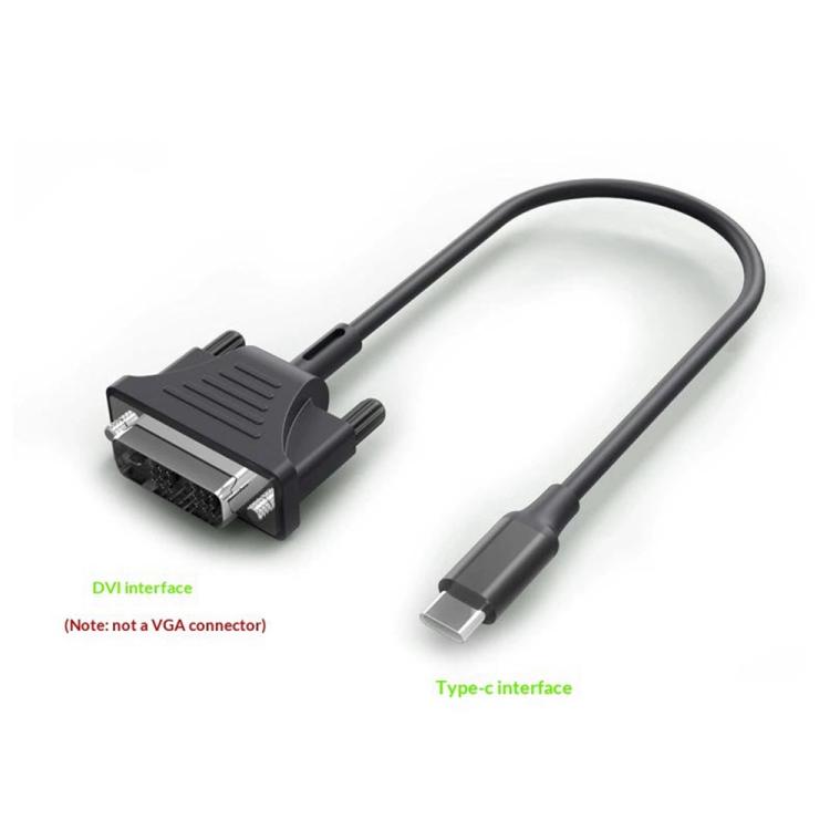 HC-65 USB 3.1 Type-C to DVI 1080P Adapter Cable