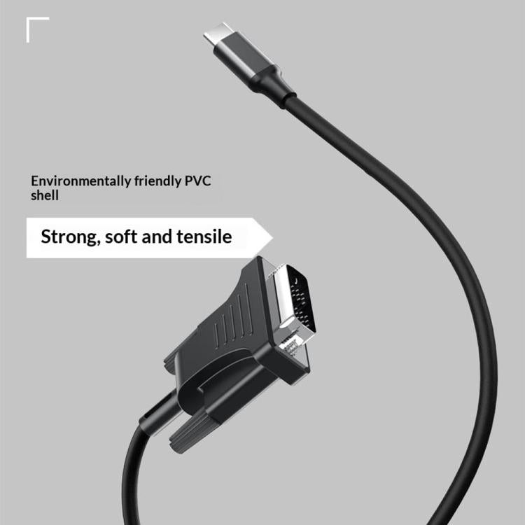 HC-65 USB 3.1 Type-C to DVI 1080P Adapter Cable