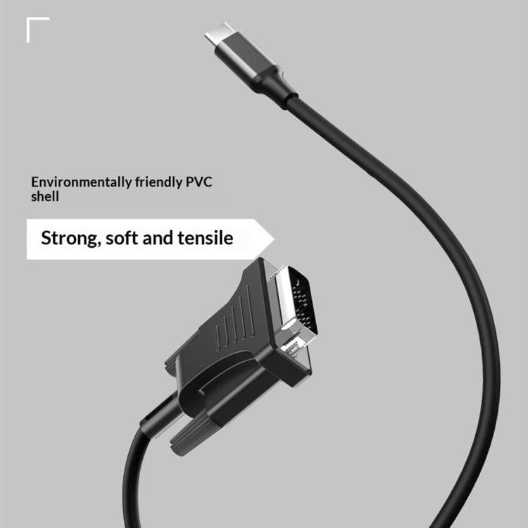 Adattatore USB-C a DVI 1080P cavo 1,9 m