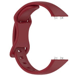 Cinturino per orologio in silicone tinta unita con chiusura a farfalla sottile., For Huawei Band 11 / Band 11 Pro