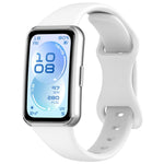 Cinturino per orologio in silicone tinta unita con chiusura a farfalla sottile., For Huawei Band 11 / Band 11 Pro