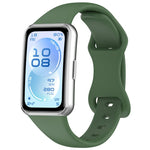 Cinturino per orologio in silicone tinta unita con chiusura a farfalla sottile., For Huawei Band 11 / Band 11 Pro
