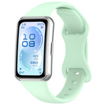 Cinturino per orologio in silicone tinta unita con chiusura a farfalla sottile., For Huawei Band 11 / Band 11 Pro