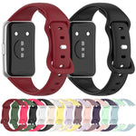 Cinturino per orologio in silicone tinta unita con chiusura a farfalla sottile., For Huawei Band 11 / Band 11 Pro