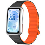 Cinturino per orologio magnetico regolabile in silicone a forma di I, For Huawei Band 11 / Band 11 Pro