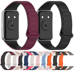 Cinturino per orologio magnetico regolabile in silicone a forma di I, For Huawei Band 11 / Band 11 Pro