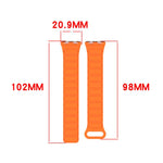 Cinturino per orologio magnetico regolabile in silicone a forma di I, For Huawei Band 11 / Band 11 Pro