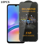 10 pellicole serigrafiche ad alta definizione in vetro temperato antistatico con effetto diamante su tutto lo schermo., For Samsung Galaxy A57 5G, For Samsung Galaxy A37 5G, For Samsung Galaxy A27 5G, For Samsung Galaxy A07 5G, For Samsung Galaxy A17 5...