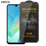 10 pellicole serigrafiche ad alta definizione in vetro temperato antistatico con effetto diamante su tutto lo schermo., For Samsung Galaxy A57 5G, For Samsung Galaxy A37 5G, For Samsung Galaxy A27 5G, For Samsung Galaxy A07 5G, For Samsung Galaxy A17 5...