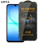 10 pellicole serigrafiche ad alta definizione in vetro temperato antistatico con effetto diamante su tutto lo schermo., For Samsung Galaxy A57 5G, For Samsung Galaxy A37 5G, For Samsung Galaxy A27 5G, For Samsung Galaxy A07 5G, For Samsung Galaxy A17 5...