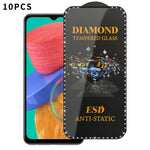 10 pellicole serigrafiche ad alta definizione in vetro temperato antistatico con effetto diamante su tutto lo schermo., For Samsung Galaxy A57 5G, For Samsung Galaxy A37 5G, For Samsung Galaxy A27 5G, For Samsung Galaxy A07 5G, For Samsung Galaxy A17 5...
