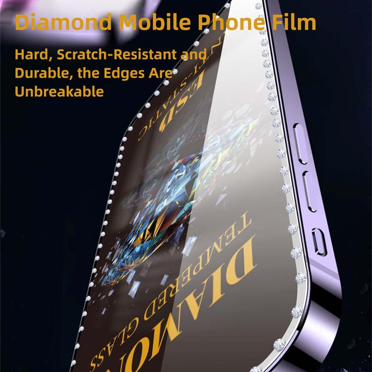 10 pellicole serigrafiche ad alta definizione in vetro temperato antistatico con effetto diamante su tutto lo schermo., For Samsung Galaxy A57 5G, For Samsung Galaxy A37 5G, For Samsung Galaxy A27 5G, For Samsung Galaxy A07 5G, For Samsung Galaxy A17 5...