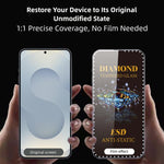 10 pellicole serigrafiche ad alta definizione in vetro temperato antistatico con effetto diamante su tutto lo schermo., For Samsung Galaxy A24, For Samsung Galaxy A34 5G, For Samsung Galaxy A54 5G, For Samsung Galaxy A04e, For Samsung Galaxy A14 5G    ...