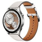 Cinturino per orologio in vera pelle con fibbia ad ardiglione., For Xiaomi Watch S5 46mm