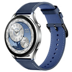 Cinturino per orologio in vera pelle con fibbia ad ardiglione., For Xiaomi Watch S5 46mm