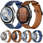 Cinturino per orologio in vera pelle con fibbia ad ardiglione., For Xiaomi Watch S5 46mm