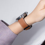 Cinturino per orologio in vera pelle con fibbia ad ardiglione., For Xiaomi Watch S5 46mm