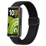 Cinturino per orologio in nylon intrecciato con chiusura magnetica a scorrimento., For Huawei Band 11 / Band 11 Pro