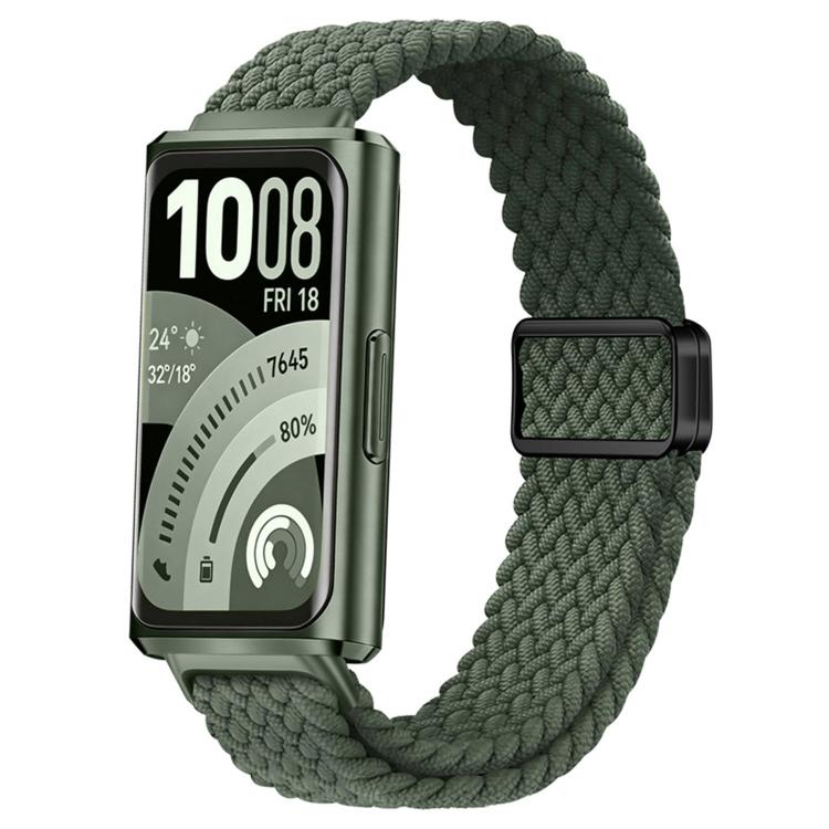 Cinturino per orologio in nylon intrecciato con chiusura magnetica a scorrimento., For Huawei Band 11 / Band 11 Pro