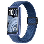 Cinturino per orologio in nylon intrecciato con chiusura magnetica a scorrimento., For Huawei Band 11 / Band 11 Pro