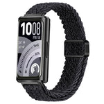 Cinturino per orologio in nylon intrecciato con chiusura magnetica a scorrimento., For Huawei Band 11 / Band 11 Pro