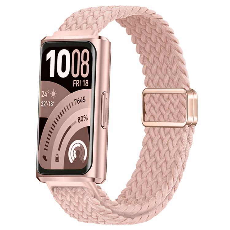Cinturino per orologio in nylon intrecciato con chiusura magnetica a scorrimento., For Huawei Band 11 / Band 11 Pro